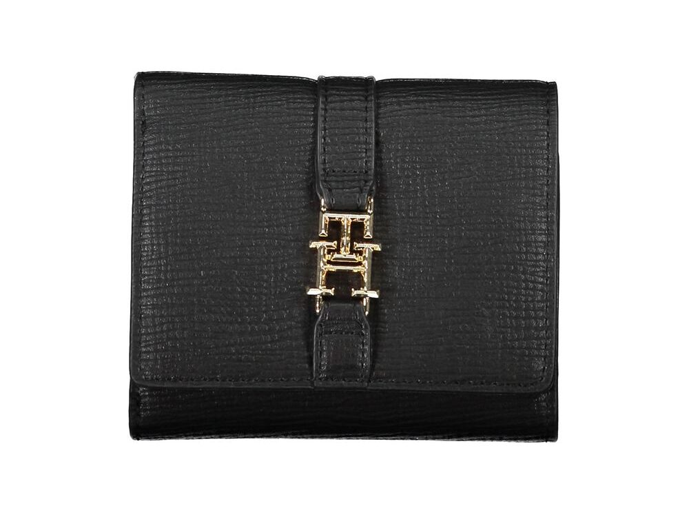 Tommy Hilfiger Nero Polyurethane Women Wallet
