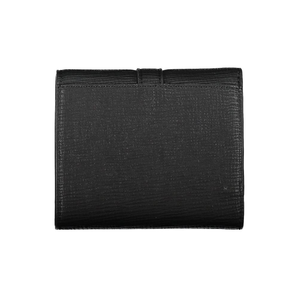 Tommy Hilfiger Nero Polyurethane Women Wallet - Image 2