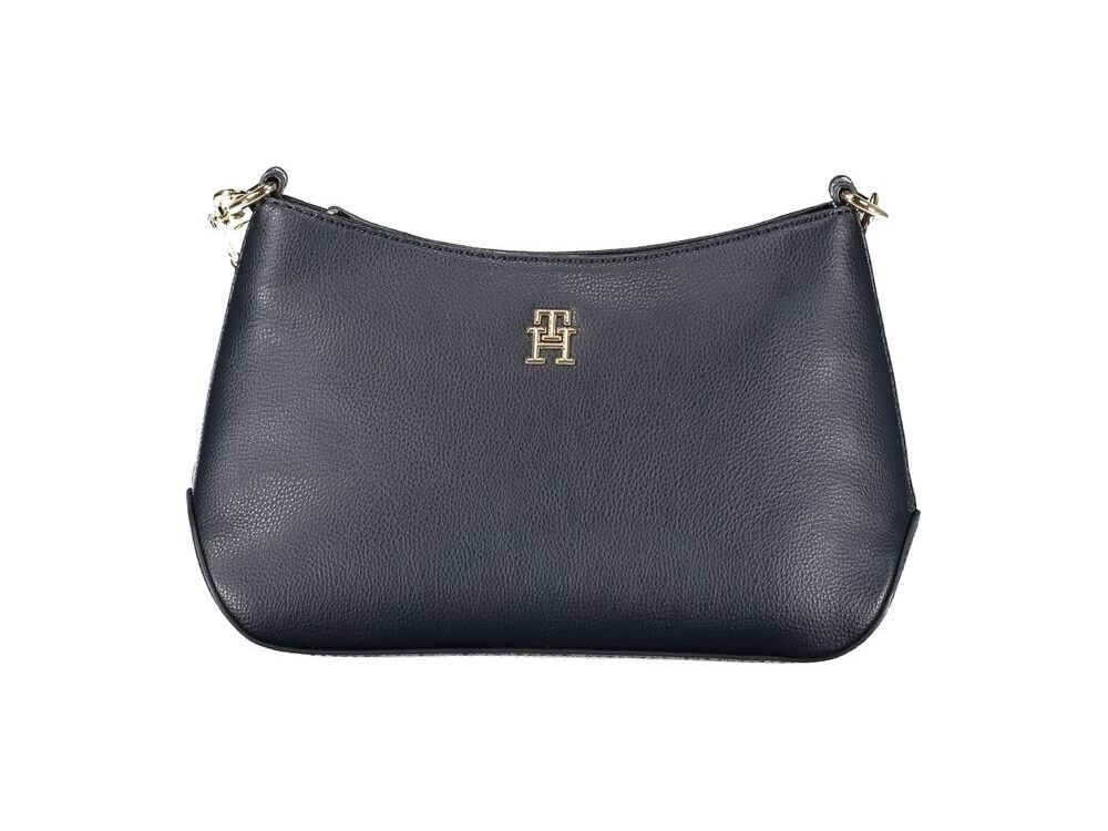 Tommy Hilfiger Blue Polyester Women Shoulder Bag