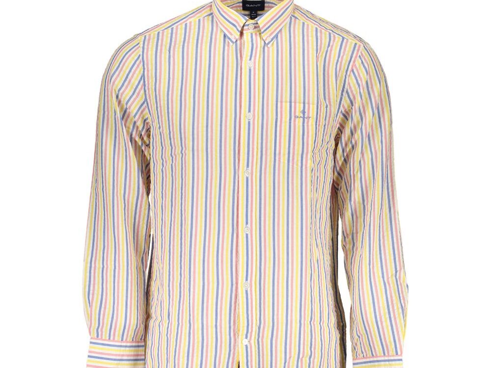 Gant White Cotton Men's Shirt
