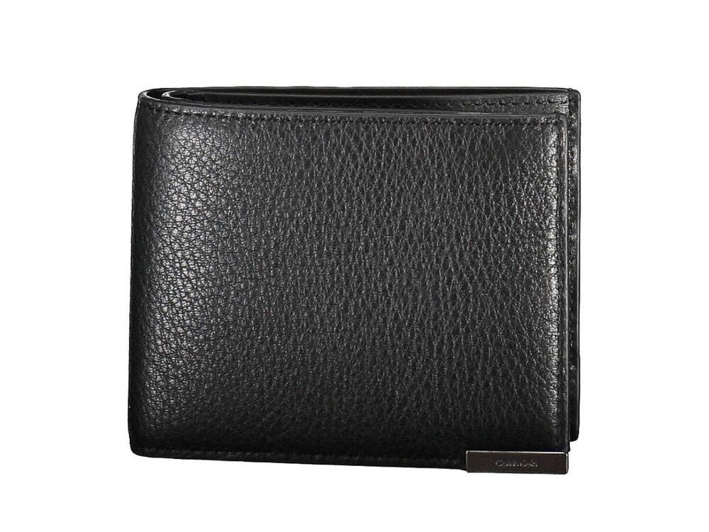 Calvin Klein Black Leather Men Wallet