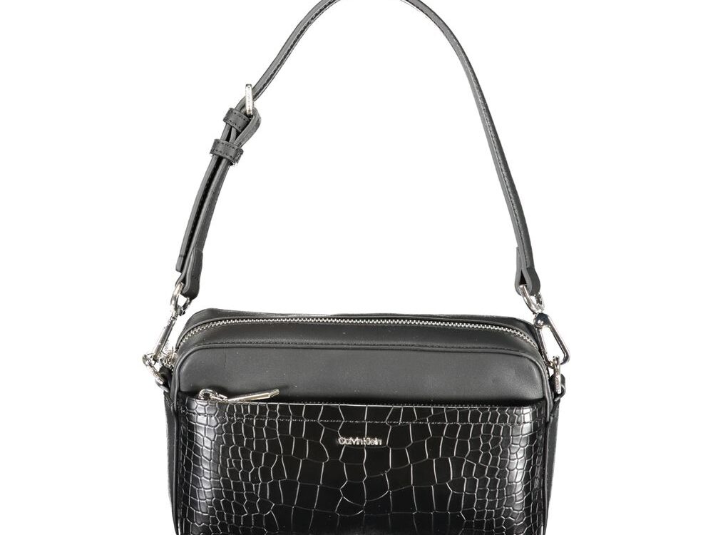 Calvin Klein Nero Poliuretano Donna Borsa