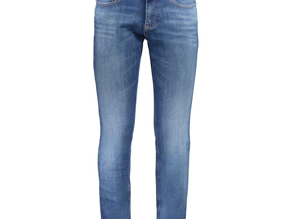 Tommy Hilfiger Blue Organic Cotton Men's Slim Jeans