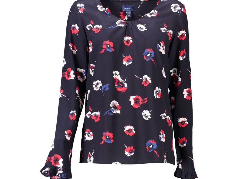 Gant Blue Viscosa Women Sweater