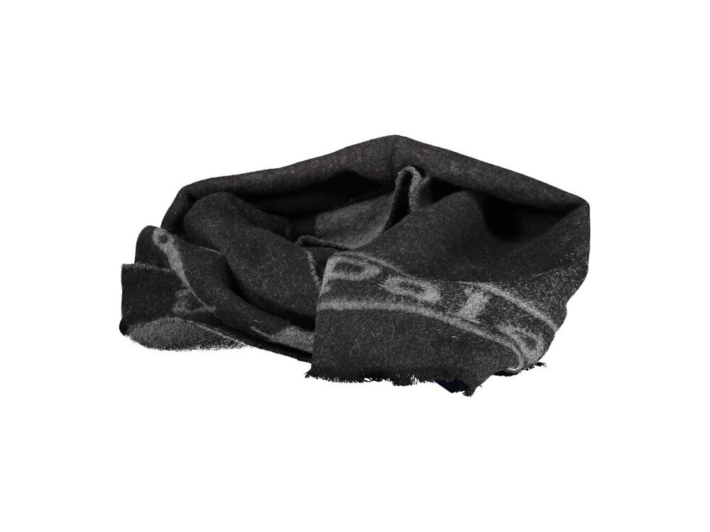 Ralph Lauren Nero Lana Uomo Scarf