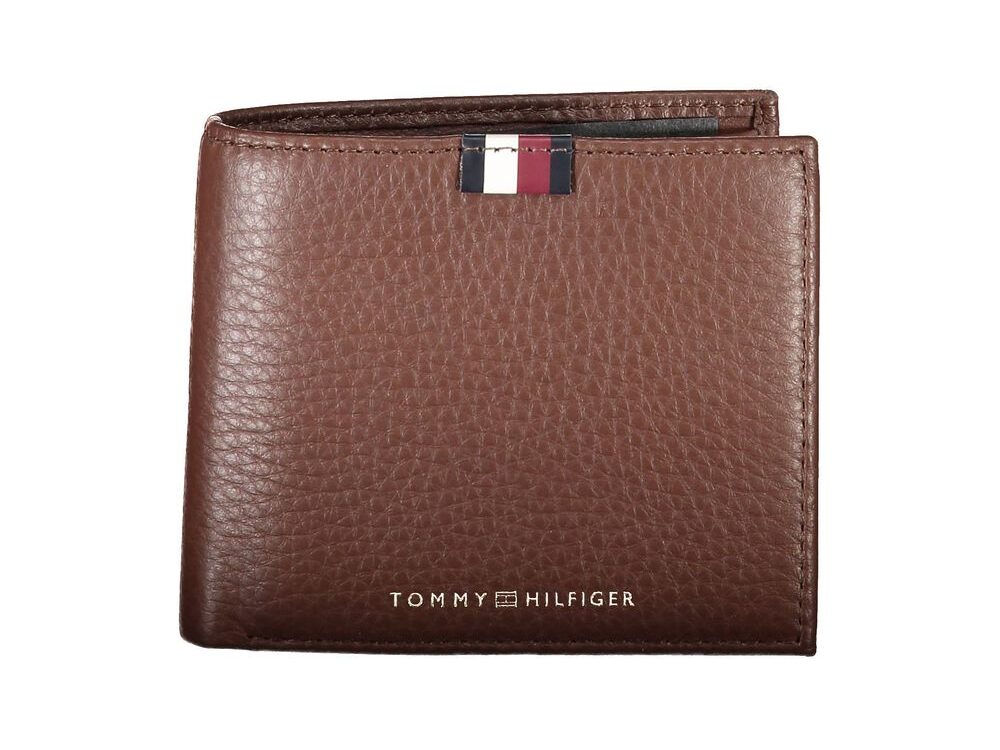 Tommy Hilfiger Marrone Leather Men Wallet