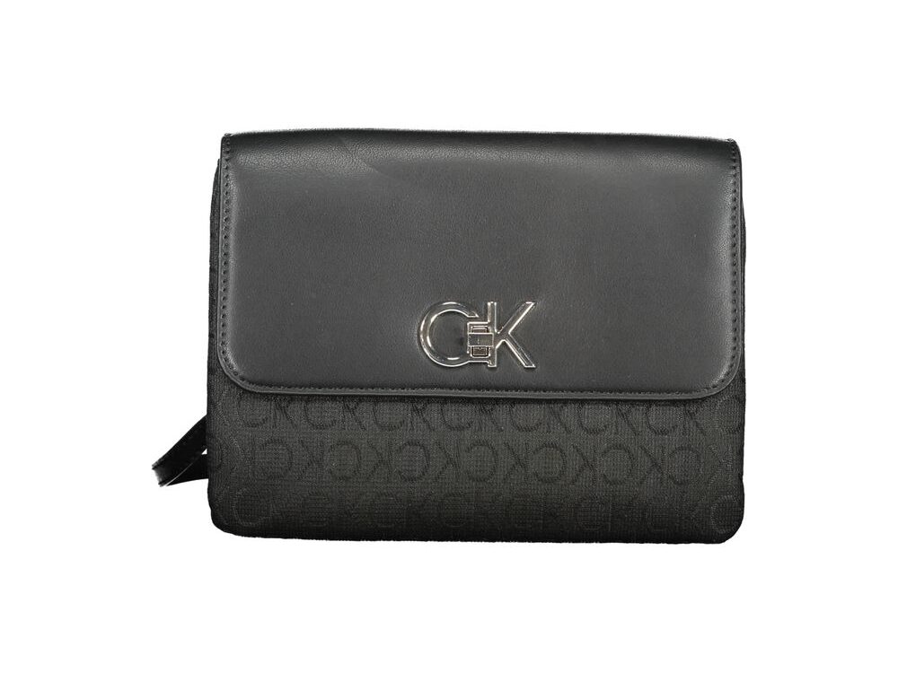 Calvin Klein Black Polyester Handbag