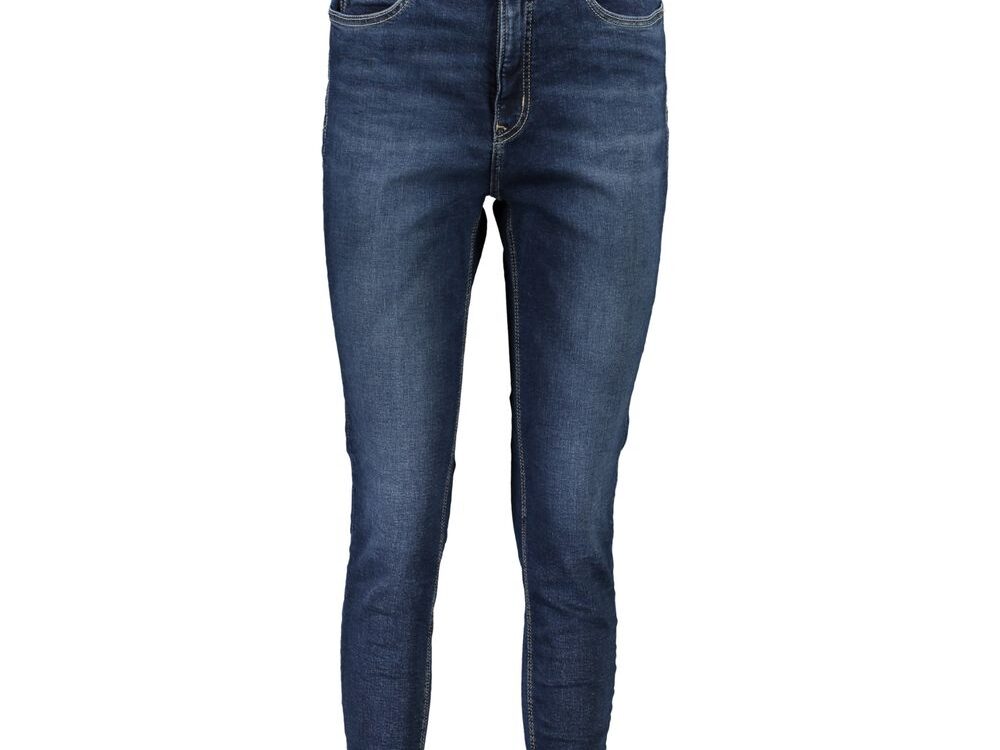 Calvin Klein Blu Cotton Womens Jeans