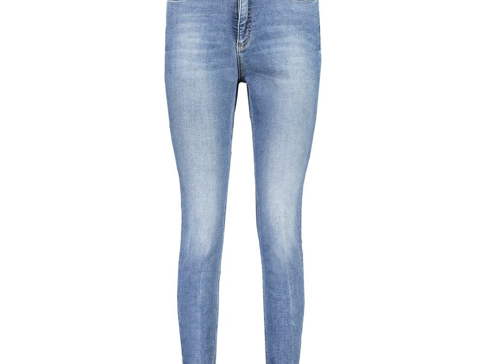 Calvin Klein Blu Cotton Women's Skinny Jean
