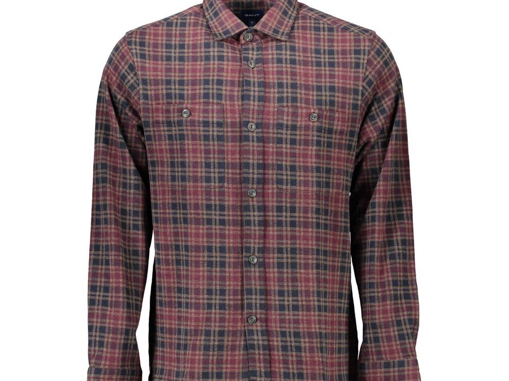 Gant Marrone Cotton Mens Shirt