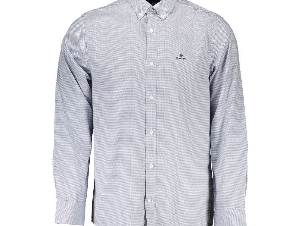 Gant Blu Organic Cotton Men Shirt
