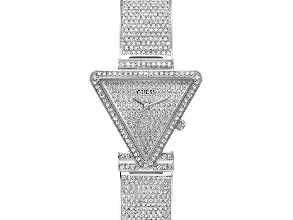 Guess Gray Stainless Steel Bracelet Watch