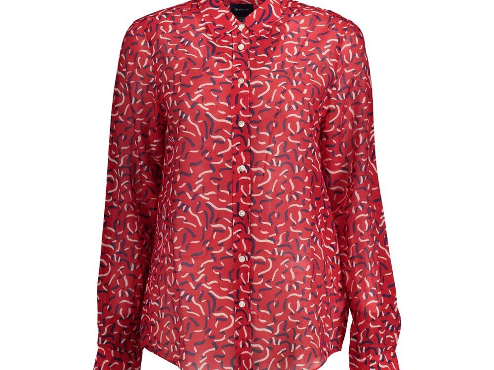 Gant Rosso Cotton Women Shirt