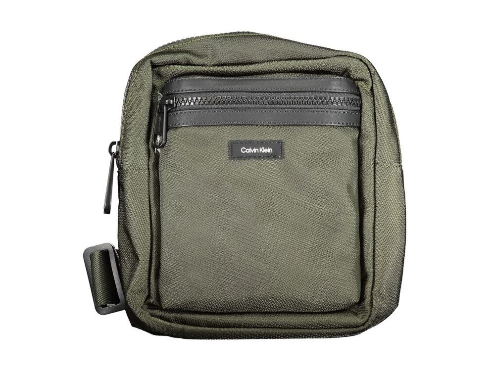 Calvin Klein Verde Polyester Men's Shoulder Bag