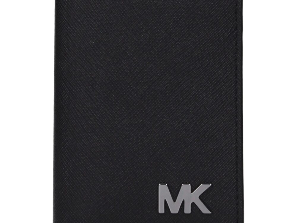 Michael Kors Black Fabric Cardholder