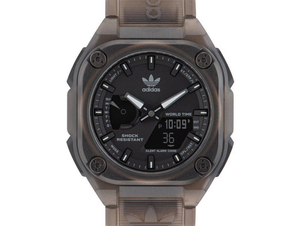 Adidas Brown Synthetic Sport Watch
