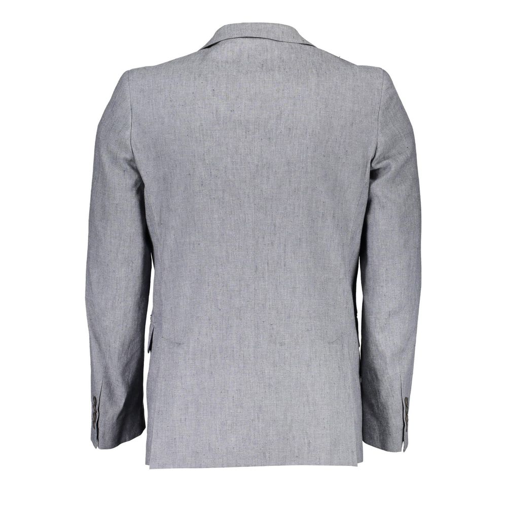 Gant Gray Cotton Blazer - Image 2