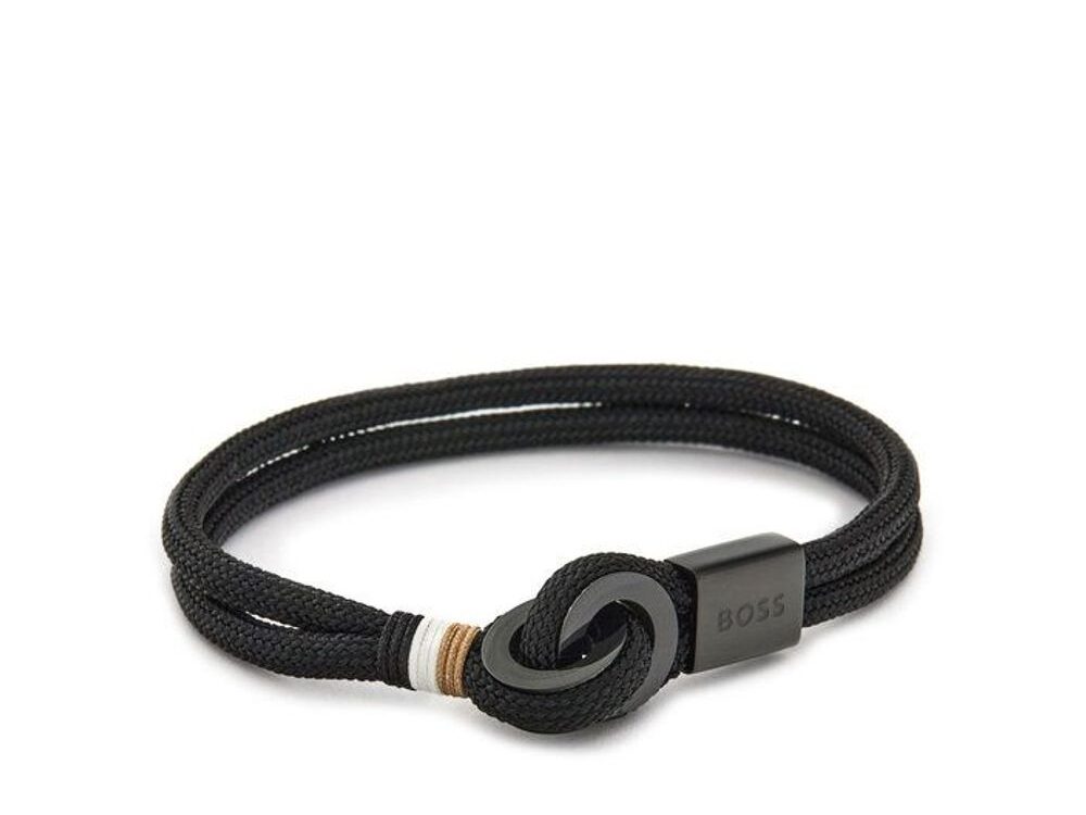 Hugo Boss Black Nylon Bracelet
