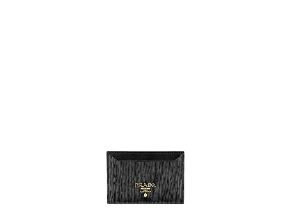 Prada Black Calfskin Wallet