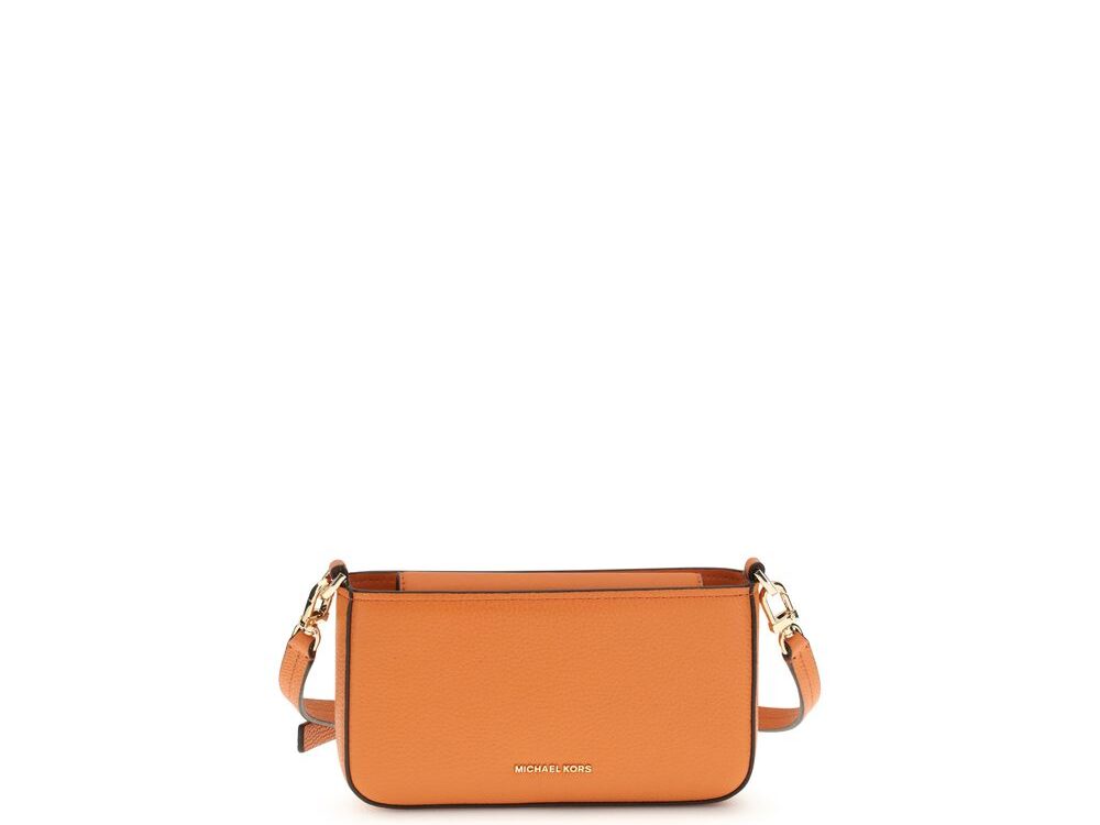 Michael Kors Orange Calf Leather Bos Taurus Wallet