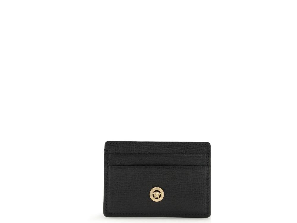 Versace Black Goatskin Wallet