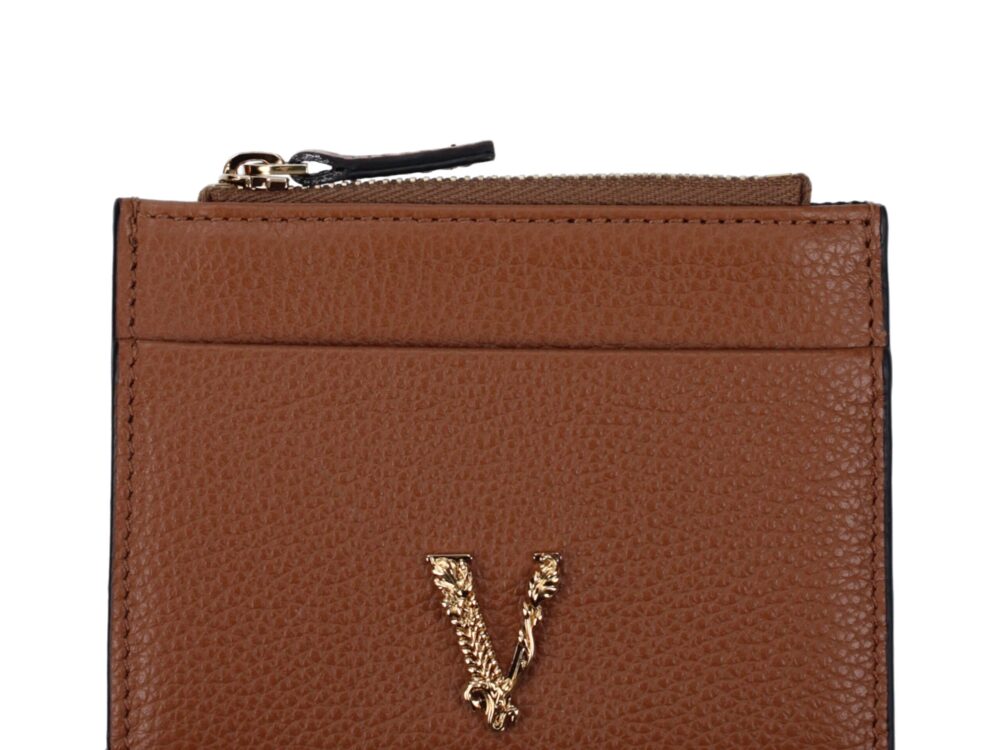 Versace Brown Leather Wallet