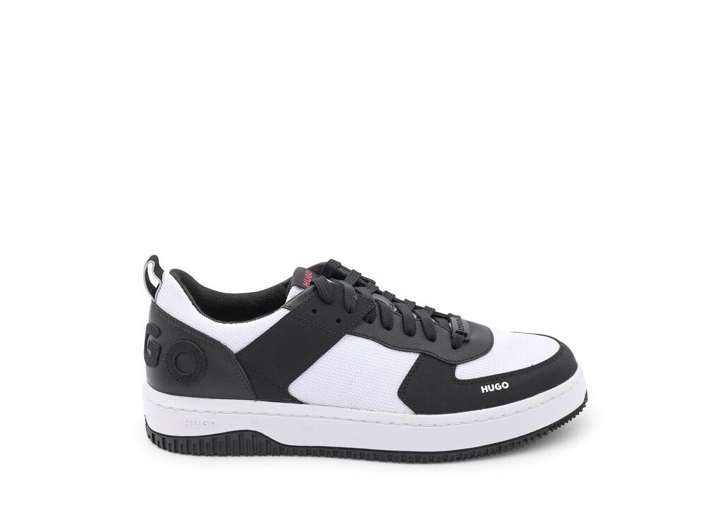 Hugo Boss Multicolor Calfskin Low Top Sneakers