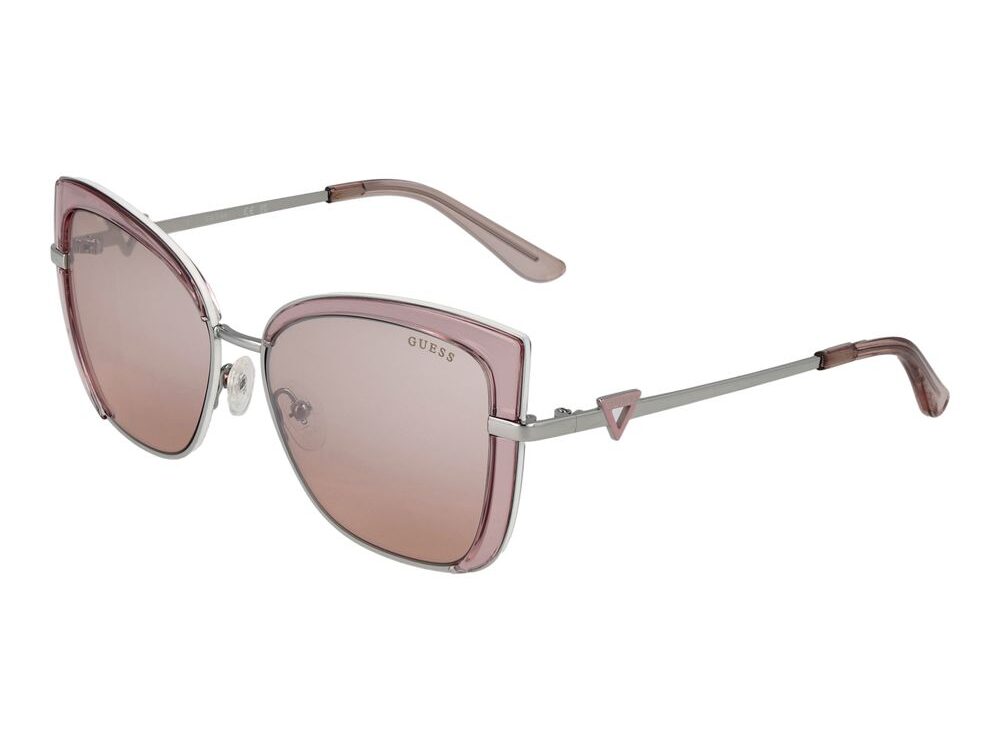 Guess Pink Metal Sunglasses