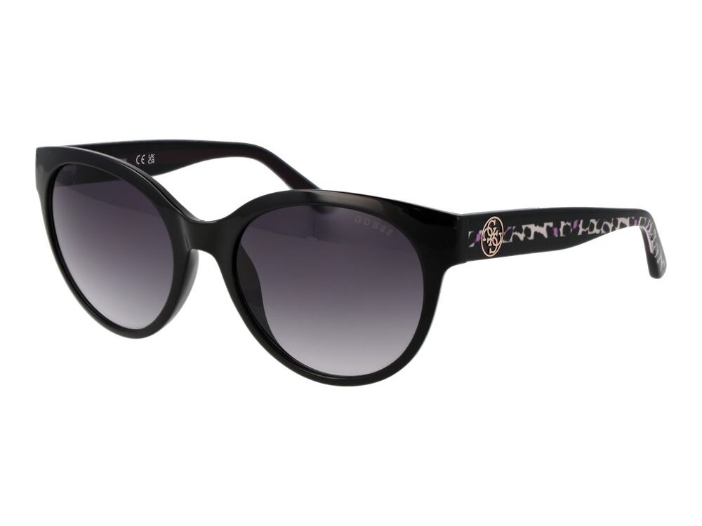 Guess Black Stainless Steel Sunglasses