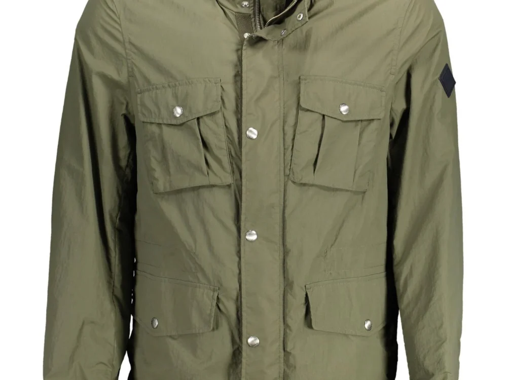 Gant Brown Polyamide Shell Jacket