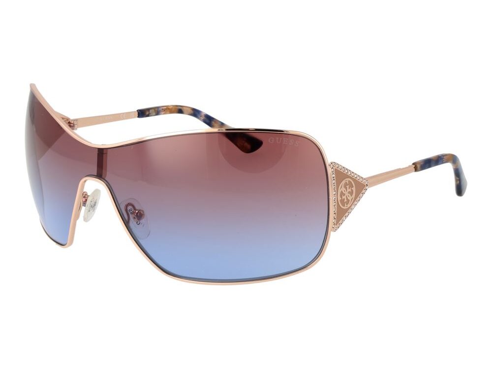Guess Gold Metal Sunglasses
