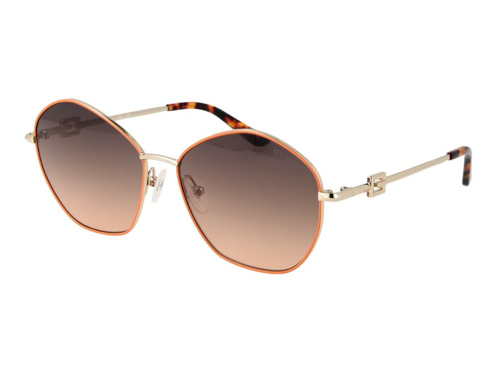 Guess Gold Metal & Plastic Sunglasses