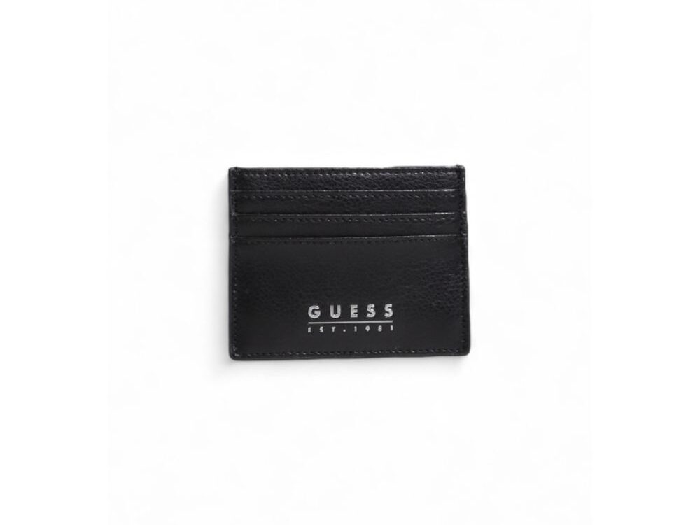 Guess Black Leather Cardholder