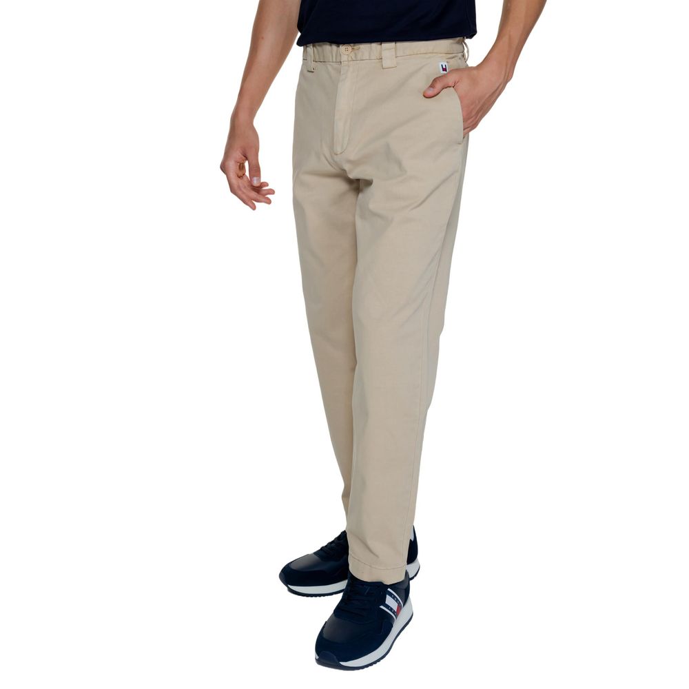 Tommy Hilfiger Jeans Gold Recycled Cotton Casual Pants - Image 3