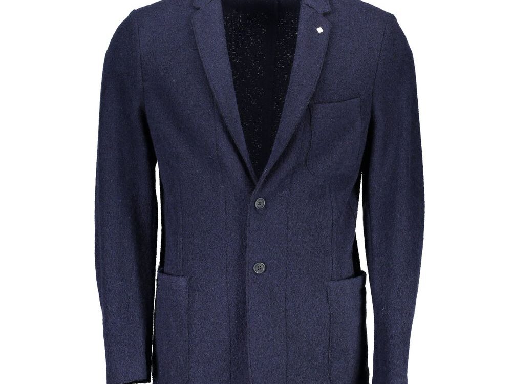 Gant Blue Wool Blazer