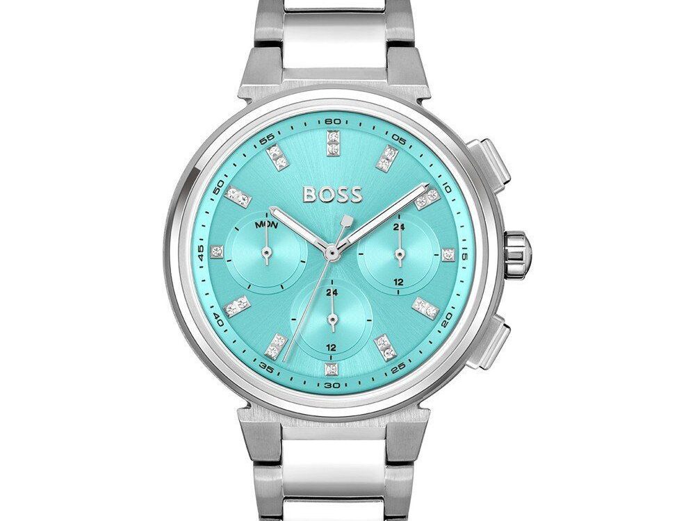 Hugo Boss Silver Stainless Steel Dress Watch