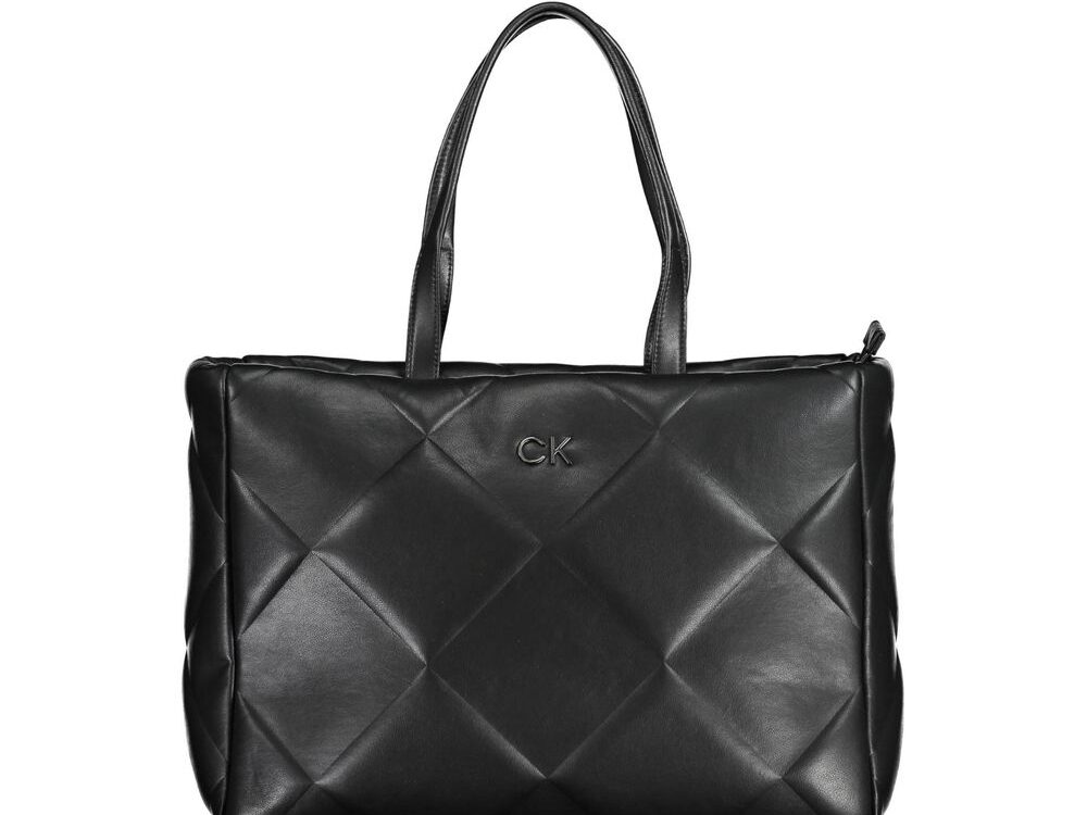 Calvin Klein Black Polyester Women Handbag