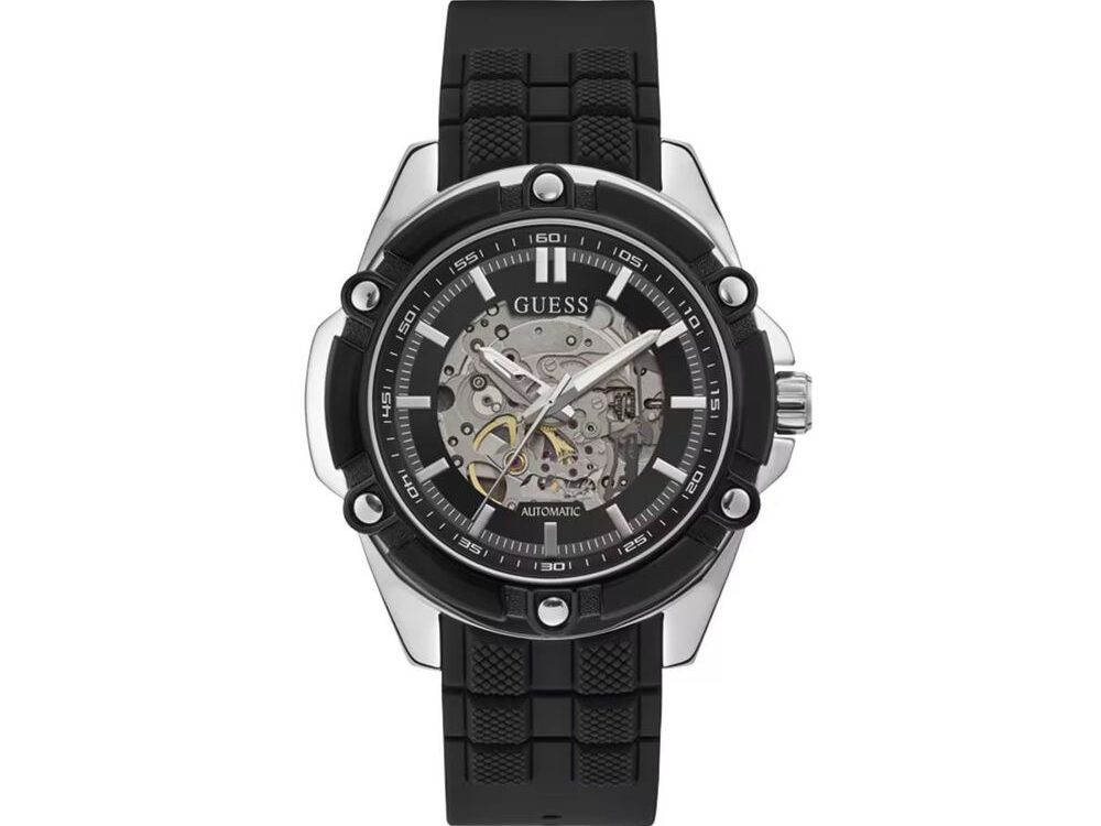 Guess Black Synthetic Sport Watch