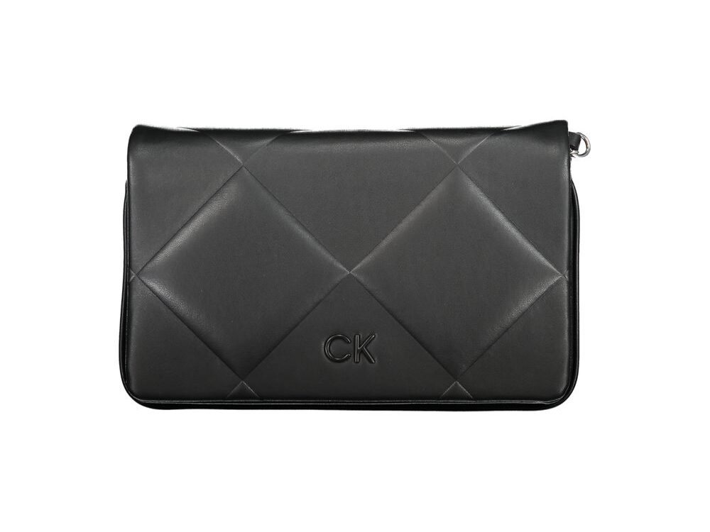 Calvin Klein Black Polyurethane Women Handbag