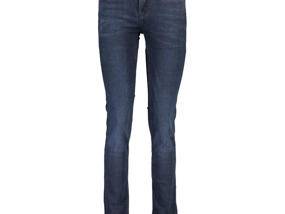Calvin Klein Blu Cotton Women Jeans