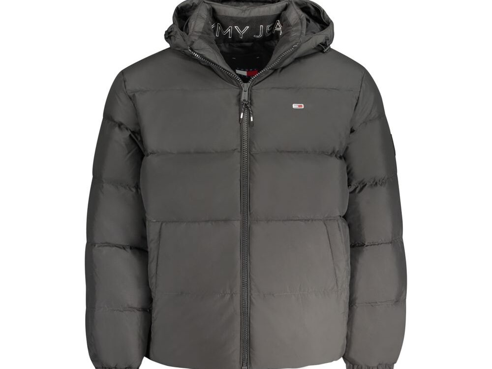 Tommy Hilfiger Black Polyester Men's Jacket