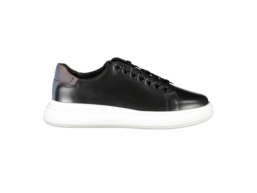 Calvin Klein Black Leather Women Sneaker