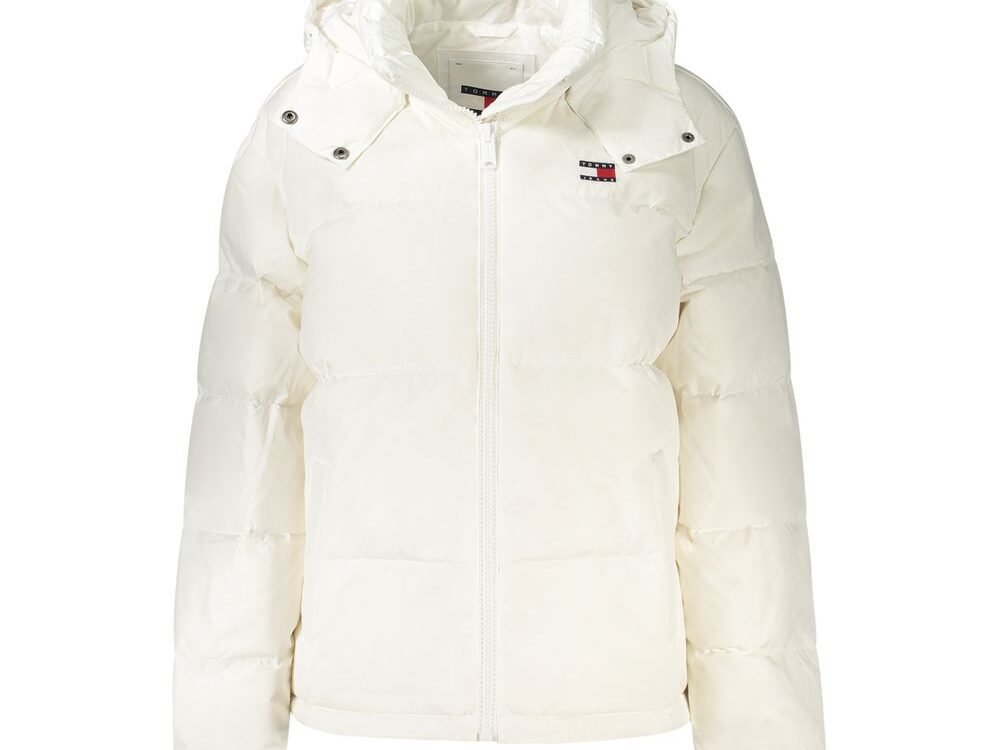 Tommy Hilfiger White Polyester Women's Jacket