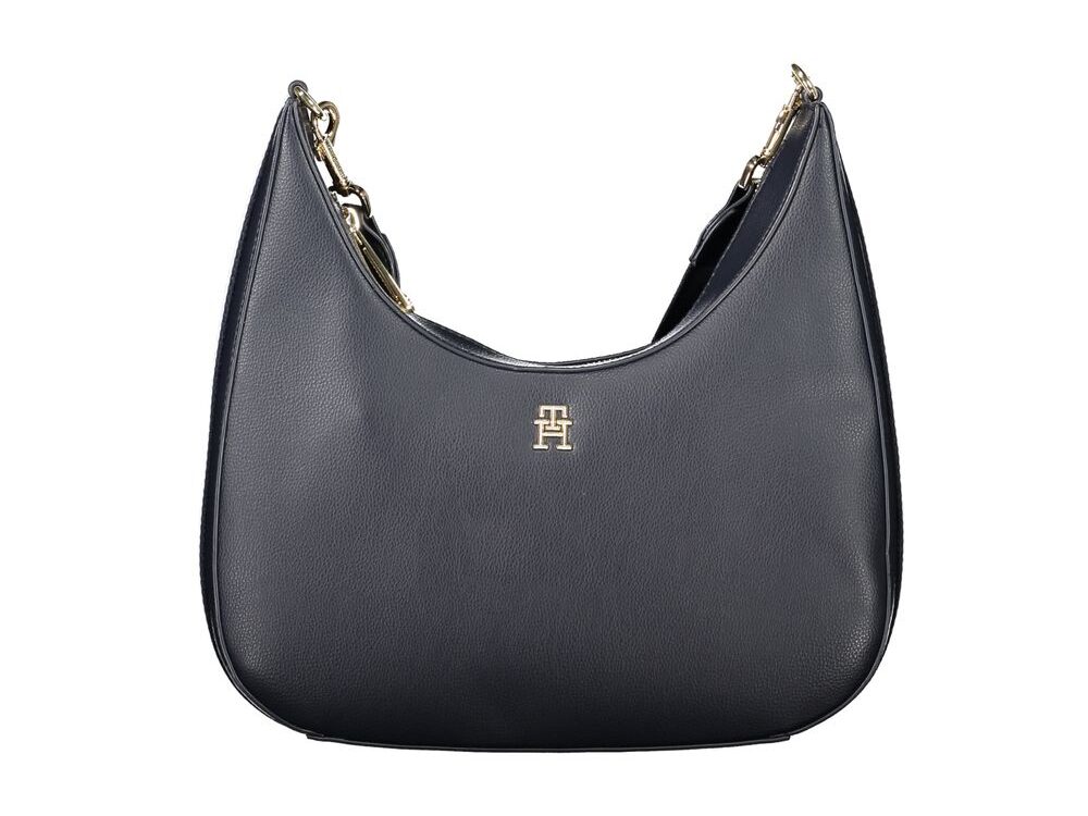 Tommy Hilfiger Blue Polyester Women Shoulder Bag