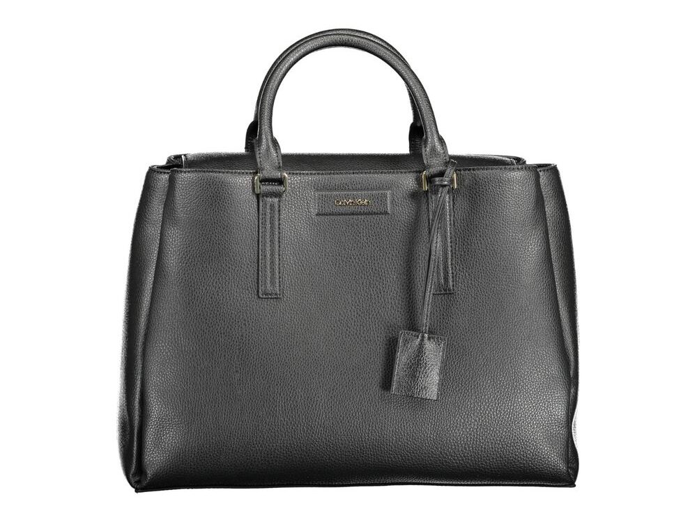 Calvin Klein Black Polyester Women Handbag