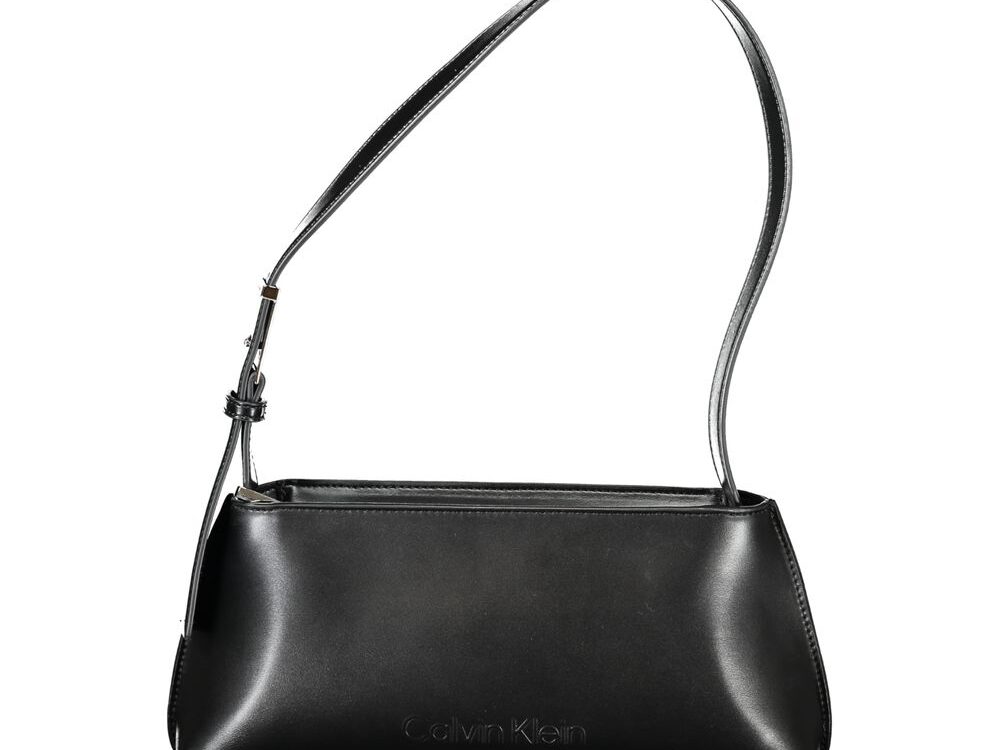 Calvin Klein Black Polyester Women Handbag