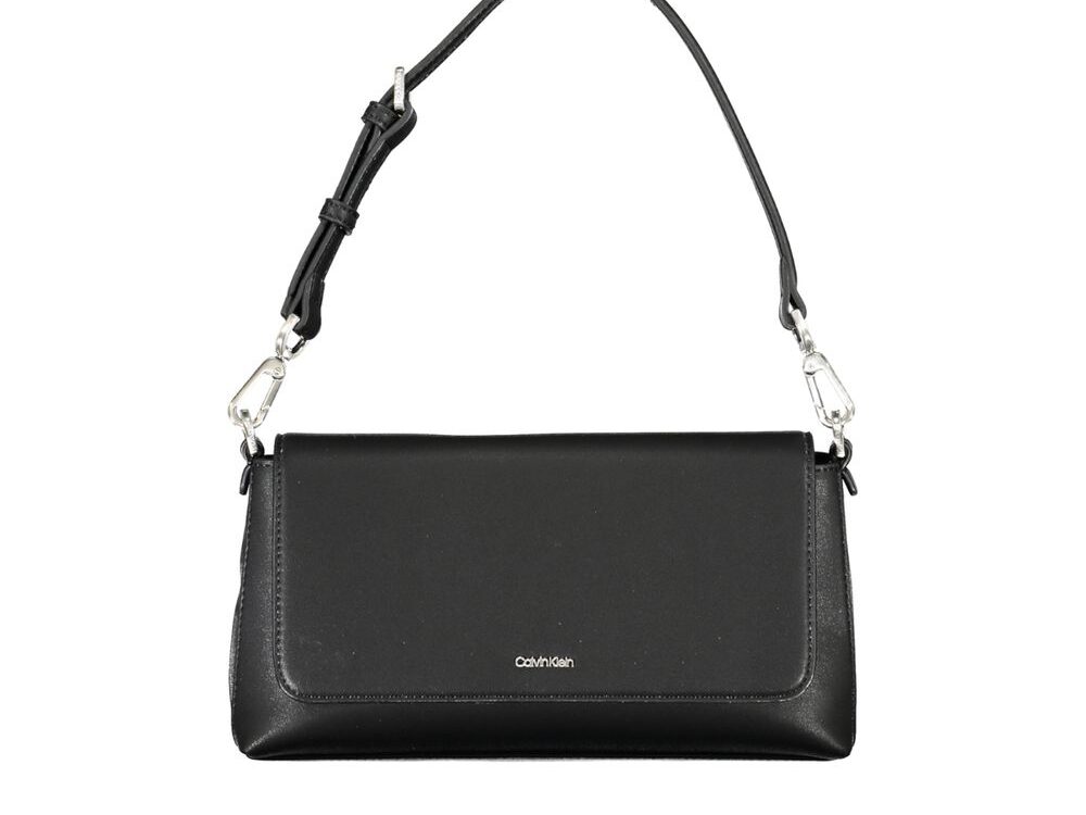 Calvin Klein Black Polyester Women Handbag