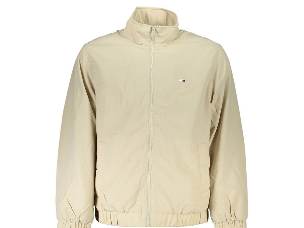 Tommy Hilfiger Beige Nylon Men's Jacket