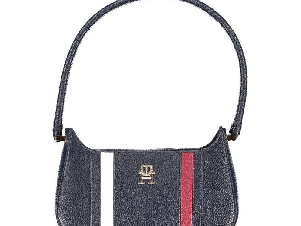 Tommy Hilfiger Blue Polyurethane Women Handbag