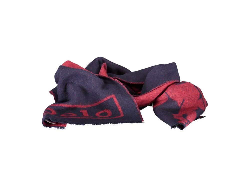 Ralph Lauren Blue Wool Men Scarf